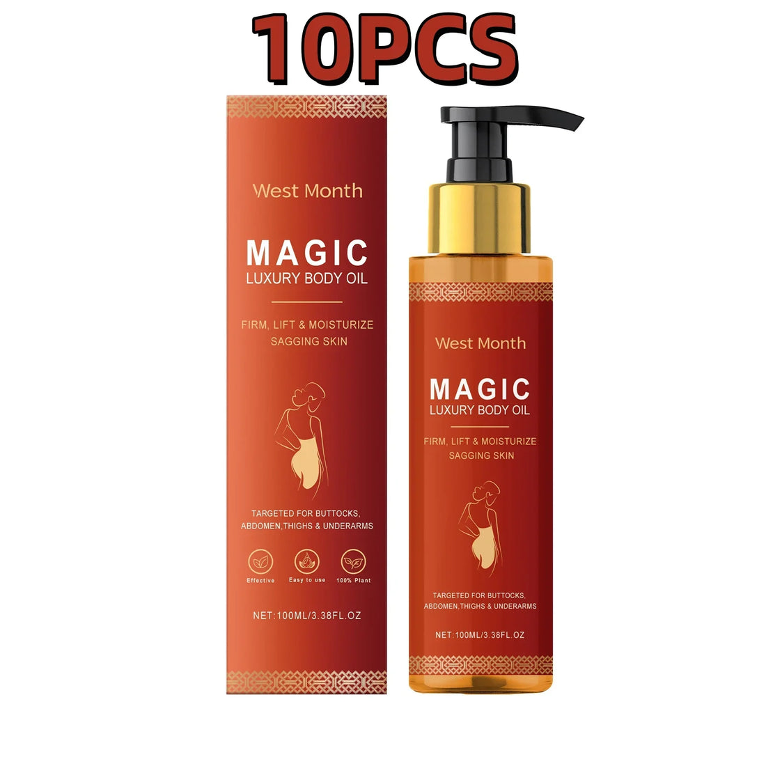 Body Firming Oil Anti-Wrinkle Repair Damaged Skin Lifting Improves Skin