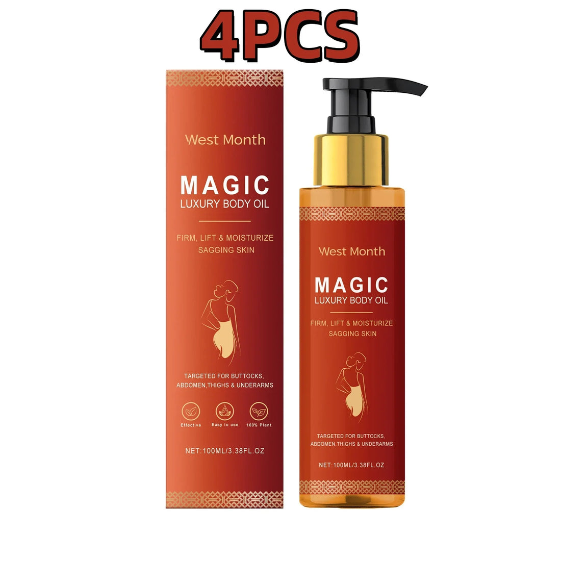Body Firming Oil Anti-Wrinkle Repair Damaged Skin Lifting Improves Skin