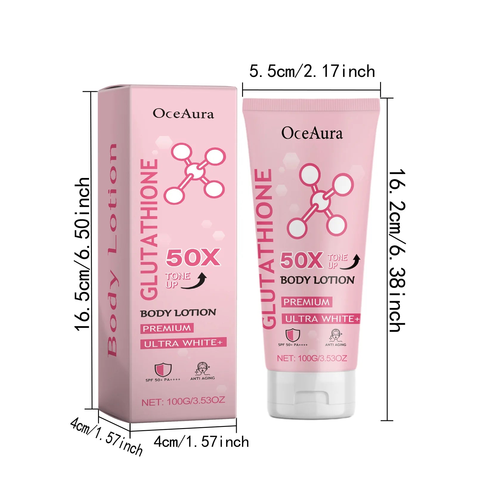 Glowing Skin Body Lotion Moisturizing Smoothing Nourishing Body Cream