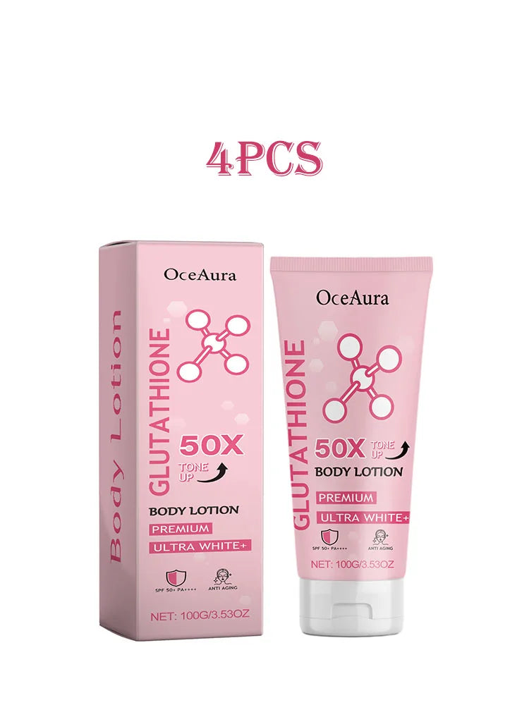 Glowing Skin Body Lotion Moisturizing Smoothing Nourishing Body Cream