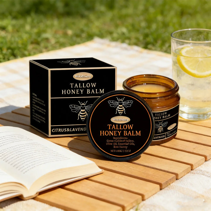 Tallow Honey Balm Nourishing Deeply The Skin, Adjusting Skin Color