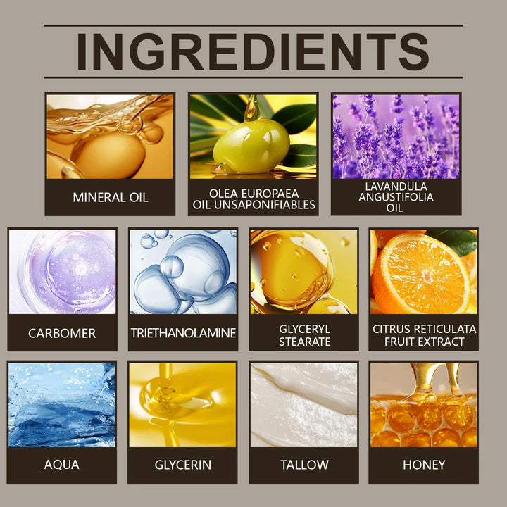 Tallow Honey Balm Nourishing Deeply The Skin, Adjusting Skin Color