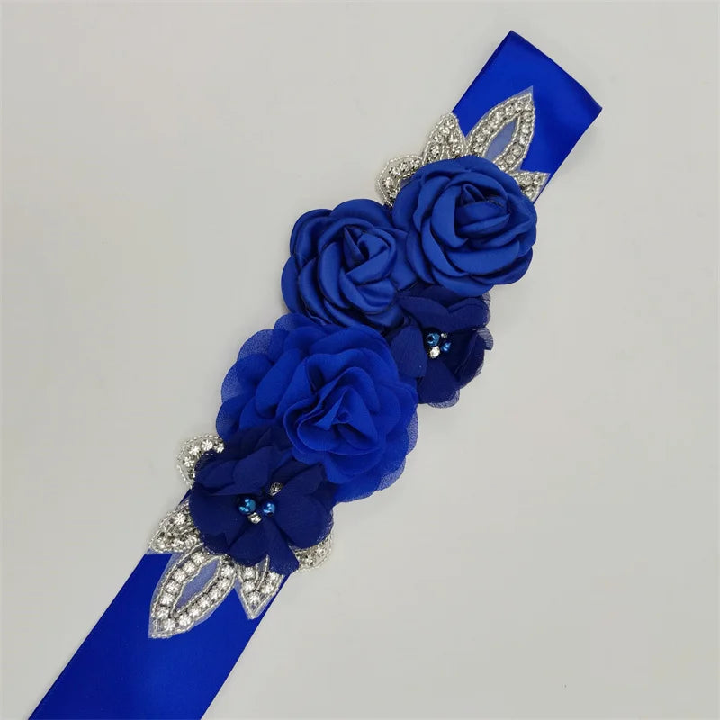 Elegant Ornaments Waistband Pearl Rhinestone Accessories Bridal Dress