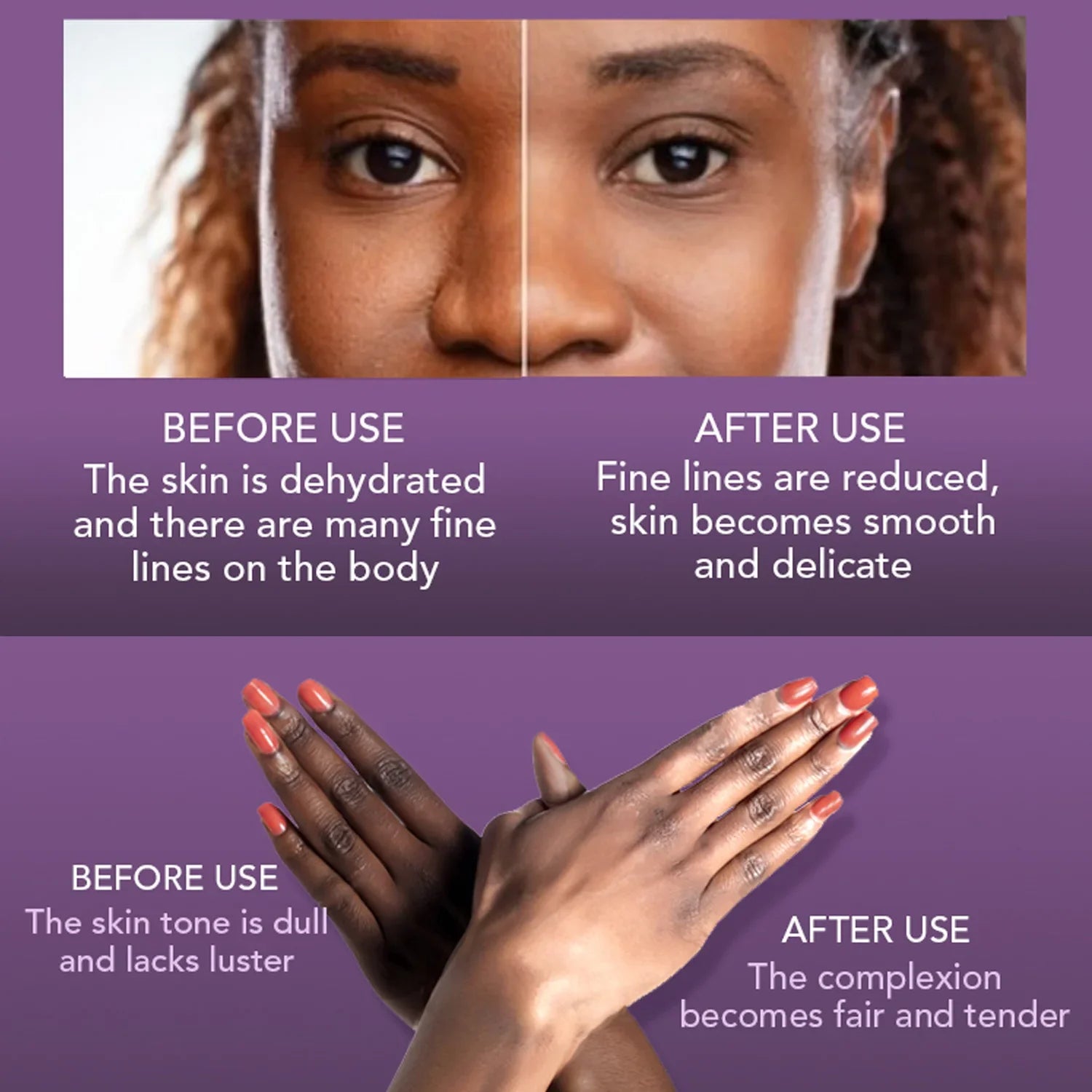 AILKE Whitening Body Lotion, Reduce Dark Spots, Even Skin Tone