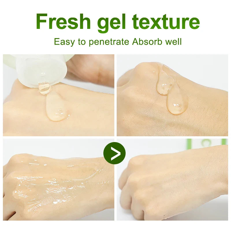 ENVISHA Aloe Vera Gel Soothing Moisturizing Hyaluronic Acid