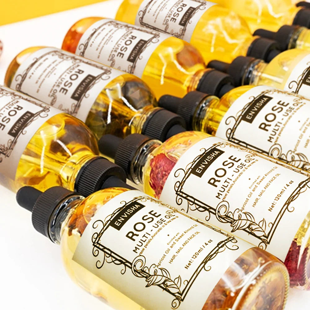 Natural Rose Oil Anti Aging Wrinkle Body Hair Moisturizer Moisturizing Skin