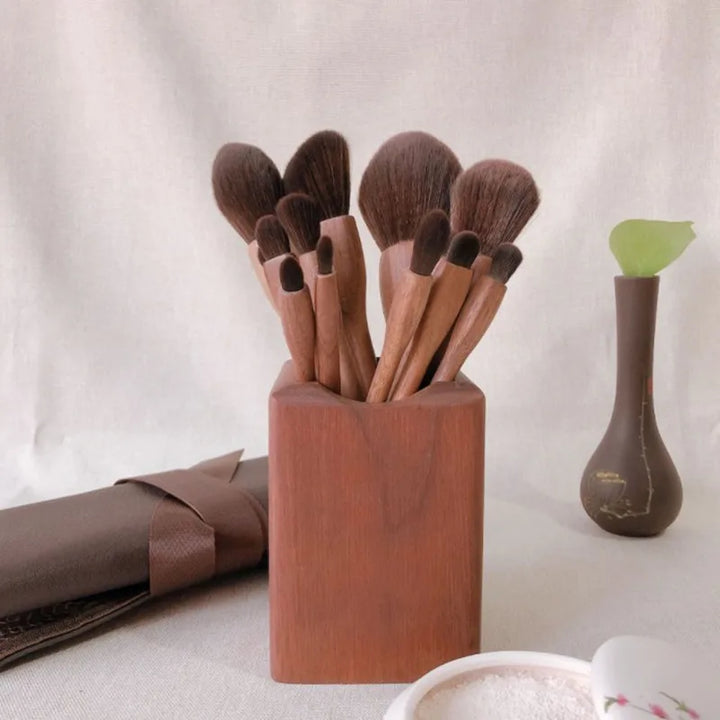 Makeup Brushes Set Cosmetic Powder Blush Foundation Eye Shadow