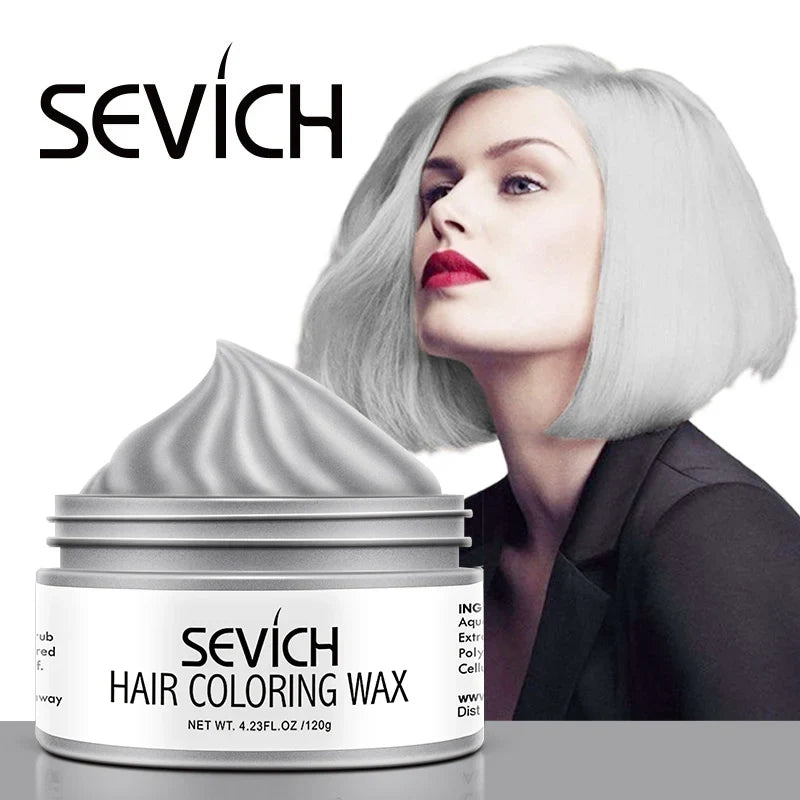 Hairs Dyed Mud Hair Colour Wax Temporary Hair Wax Hair Color