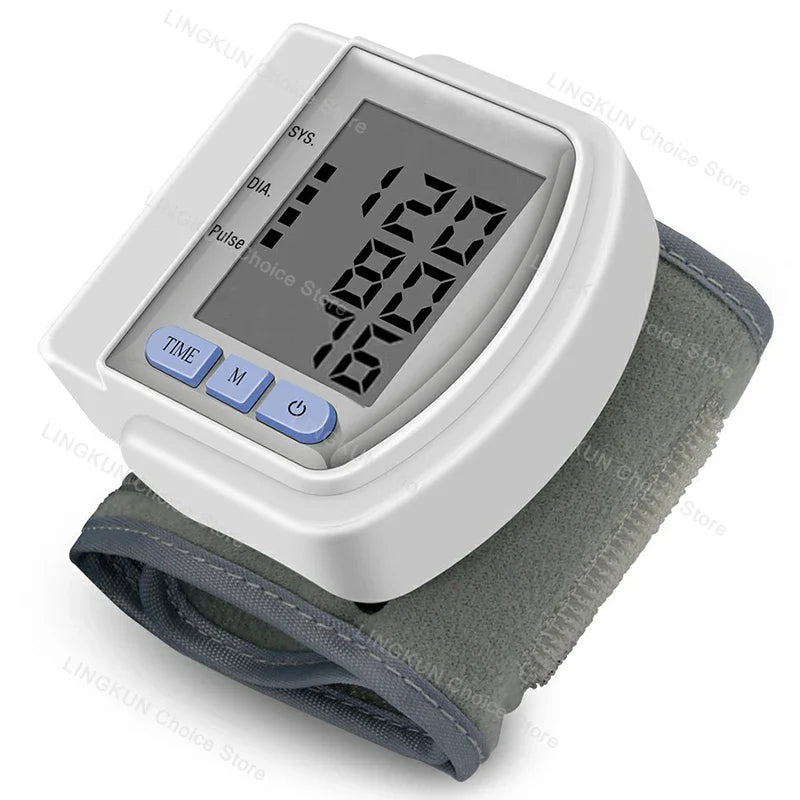 Digitlal Tensiometro Health Medical BP Sphygmomanometer Wrist cuff