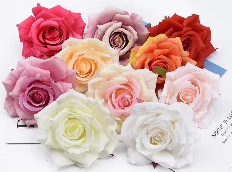 Wholesale Artificial Flowers for Scrapbook Christmas Home Decor Wedding Garden