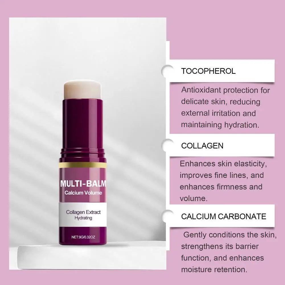 Calcium Volume Multi Balm Stick Collagen Moisturing Stick Face Cream