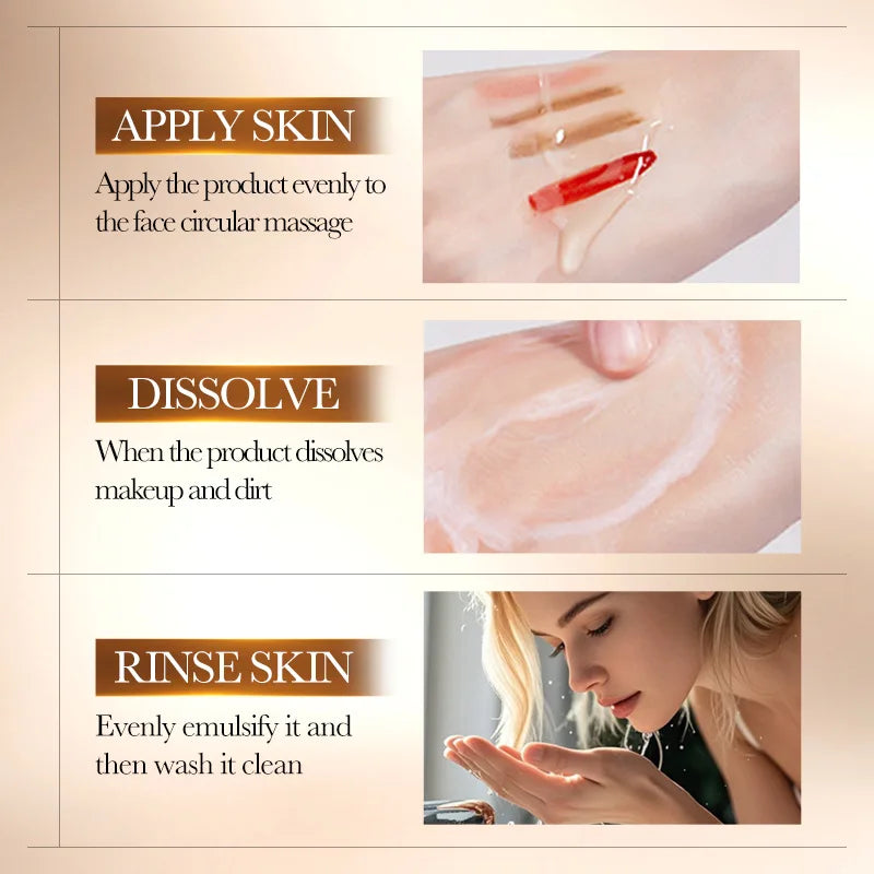 BIOAOUA Rice Raw Pulse Pure Pore Cleansing Oil Makeup Remover