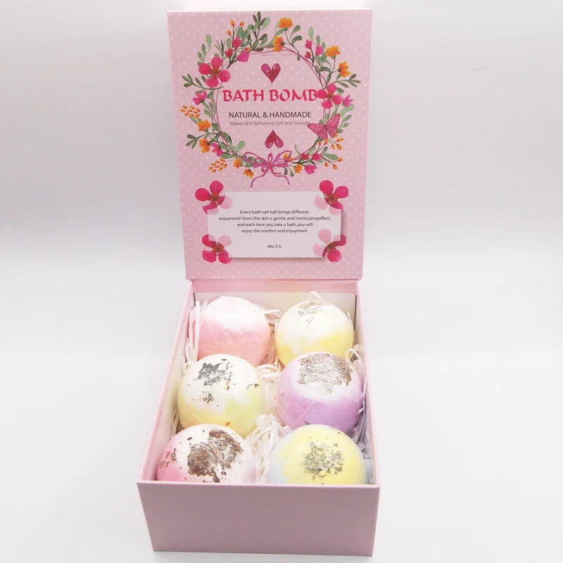 Bath bomb gift box body care spa bathtub is an ideal gift