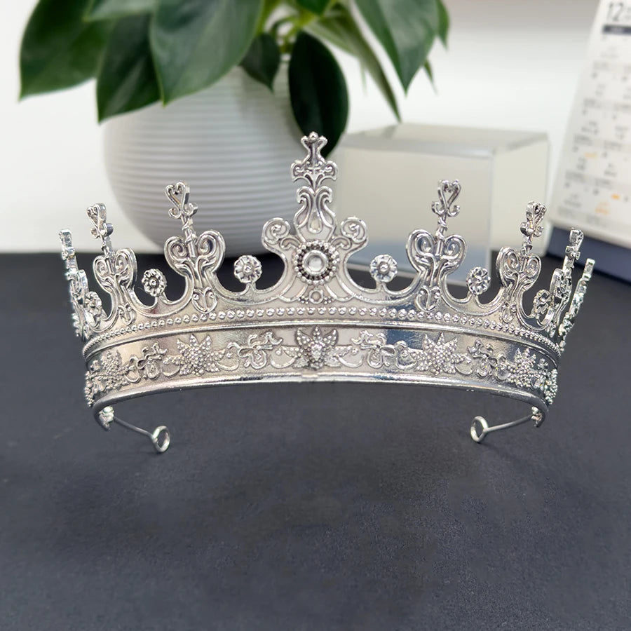 Exquisite Luxury Crown, Wedding Party Headpiece, Bride Princess Tiara
