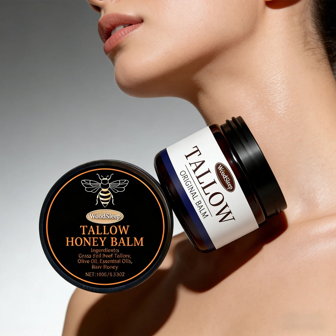 Multi Purpose Tallow Honey Balm Deep Moisturizing Nourishing Body Care