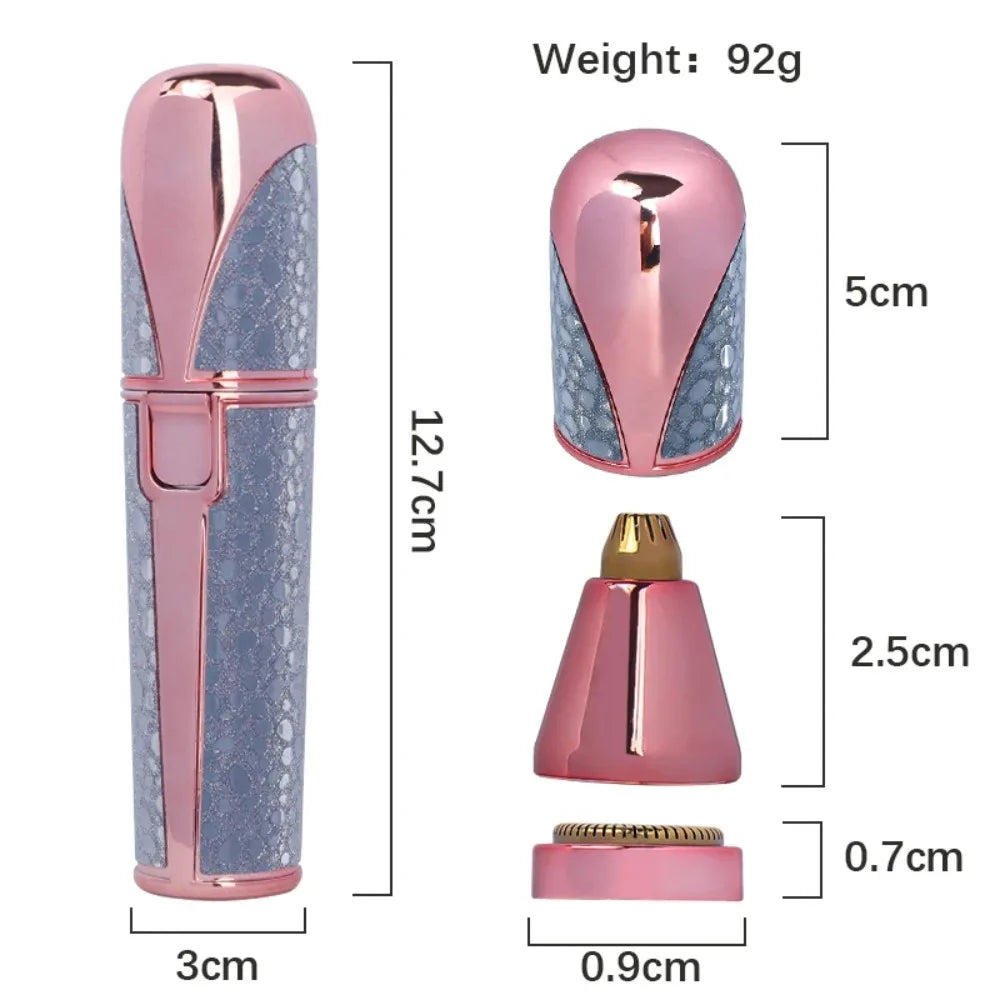 Electric Eyebrow Trimmer for Women Rechargeable Facial Hair Removal