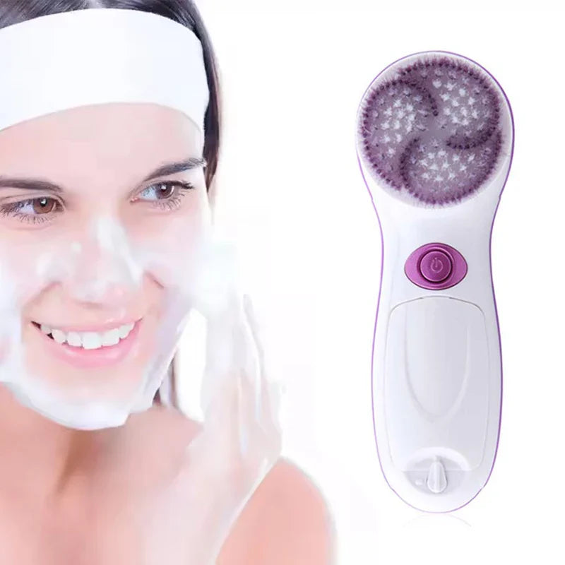 Cheap Electric Battery Face Cleansing Brush Tools Spot Blackhead