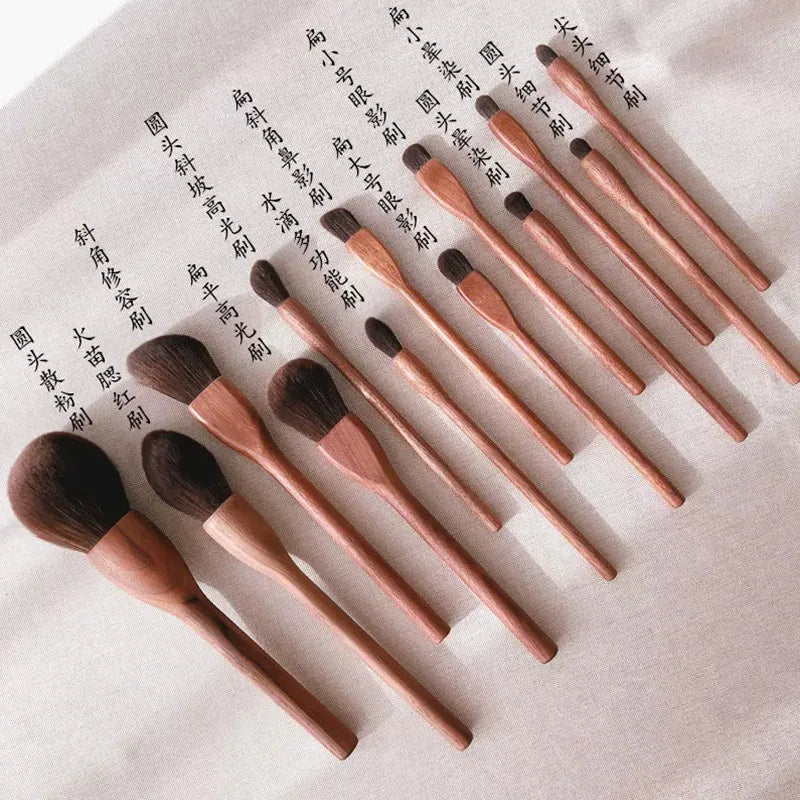 Makeup Brushes Set Cosmetic Powder Blush Foundation Eye Shadow