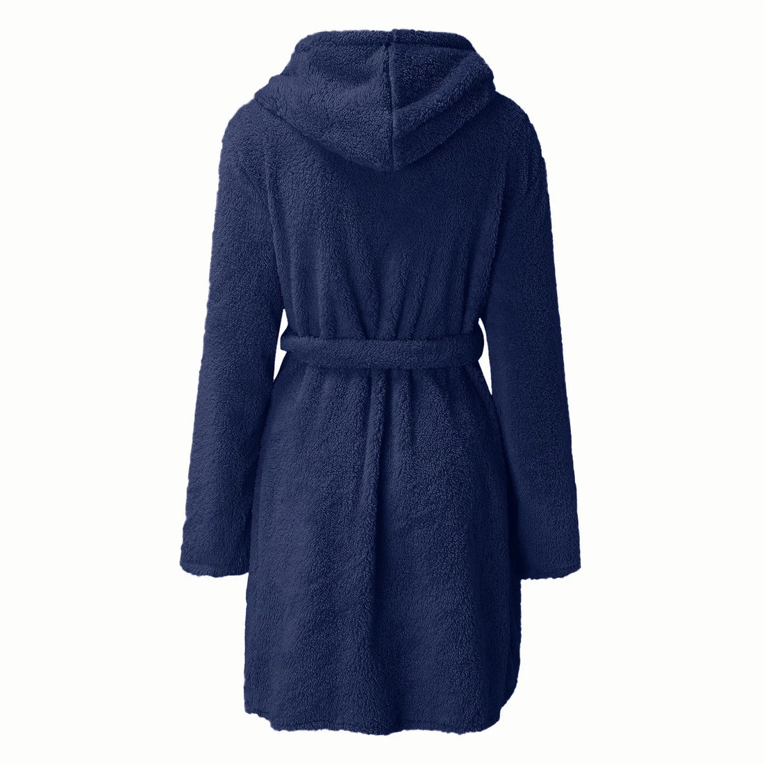 Autumn Winter Women Sexy Bath Robe Fluffy Plush Pyjamas Ladies Hooded