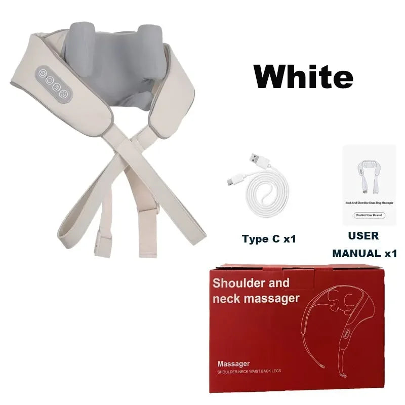 Shiatsu Neck Massager for Deep Tissue Cordless Neck and Shoulder Massager