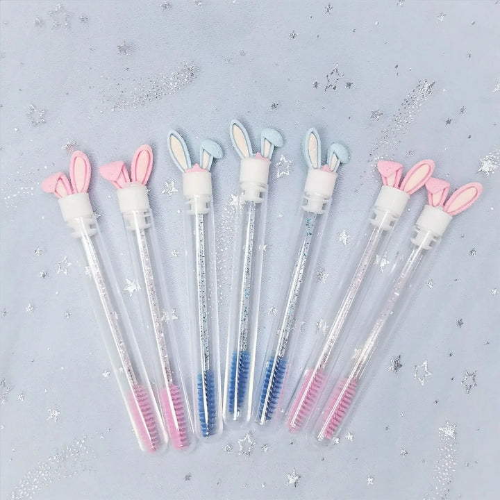 Reusable Eyelash Brush Tube Eyebrow Brush Replaceable Dustproof