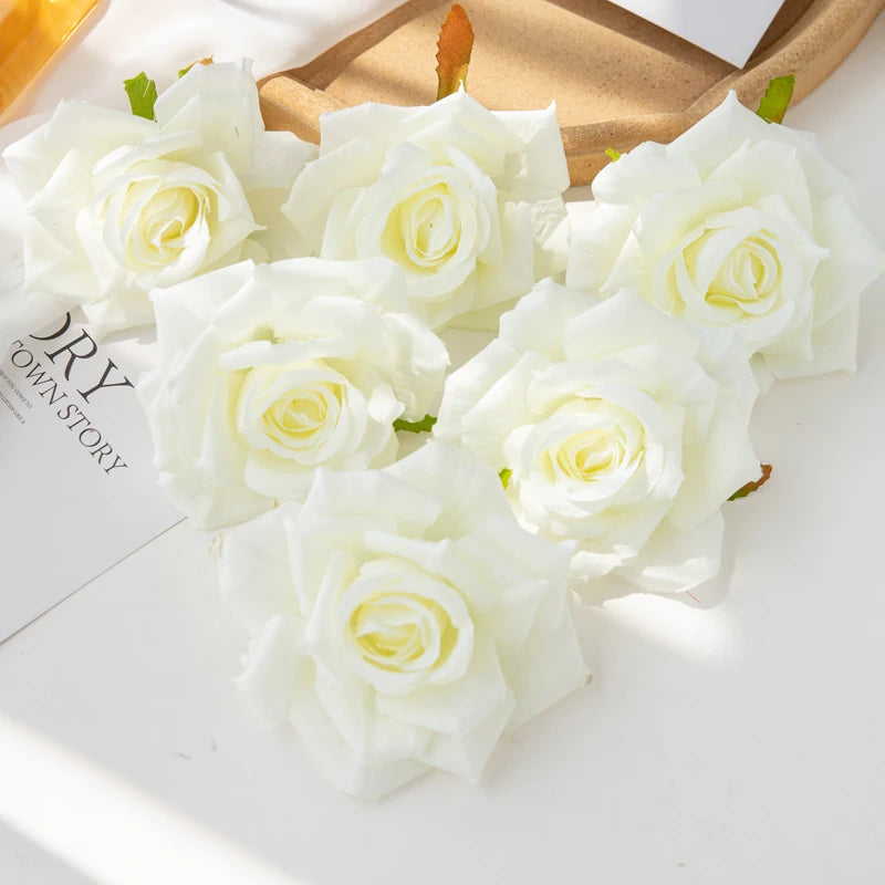 Wholesale Artificial Flowers for Scrapbook Christmas Home Decor Wedding Garden