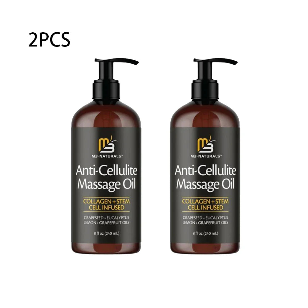 240ml Collagen & Stem Cell Anti-Cellulite Improves Skin Tender Massage Oil