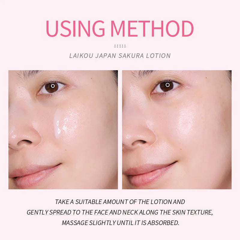LAIKOU Sakura Face Lotion Moisturizing Essence  Shrink Skin