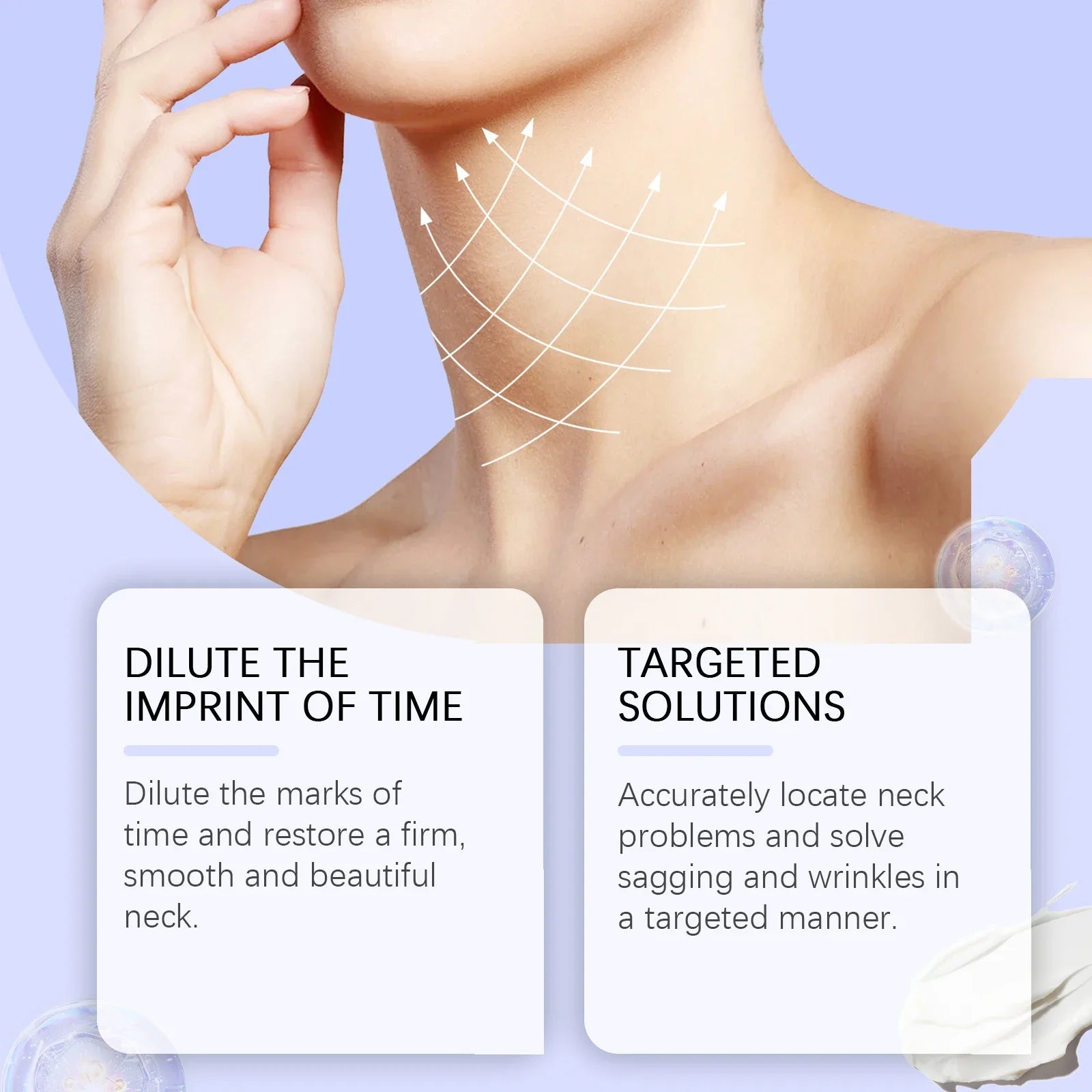Neck Cream Anti-Aging Firming Lifting For Neck Double Chin Cream