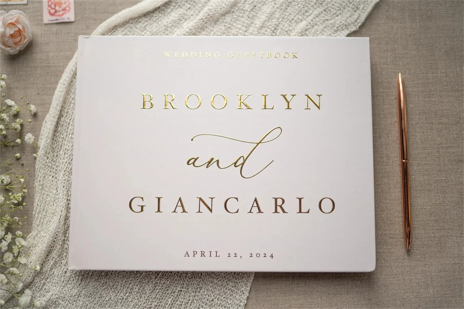 Wedding Guest Book And So The Adventure Begins Custom Sign