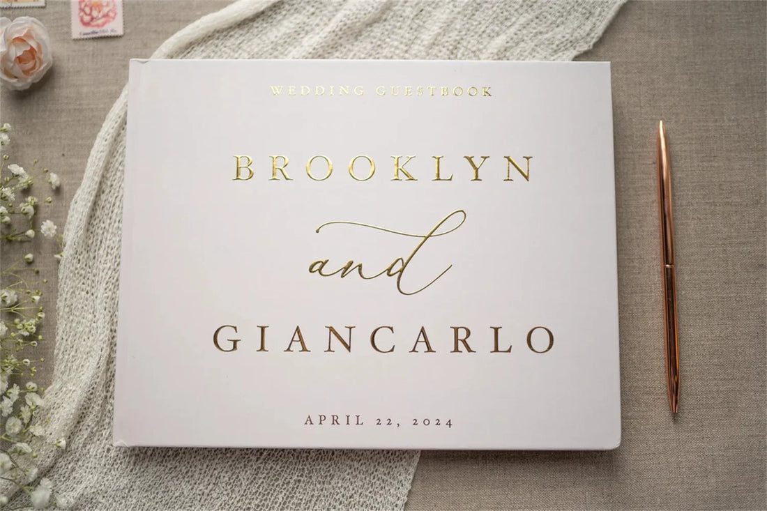 Wedding Guest Book And So The Adventure Begins Custom Sign