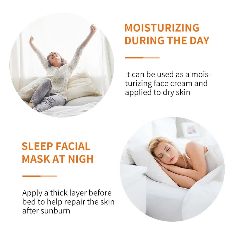SADOER Vitamin C Moisturizing Aloe Vera Gel Facial Cream Anti Face Cream