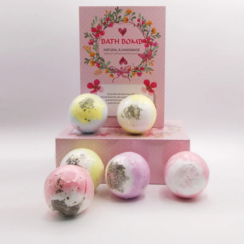 Bath bomb gift box body care spa bathtub is an ideal gift