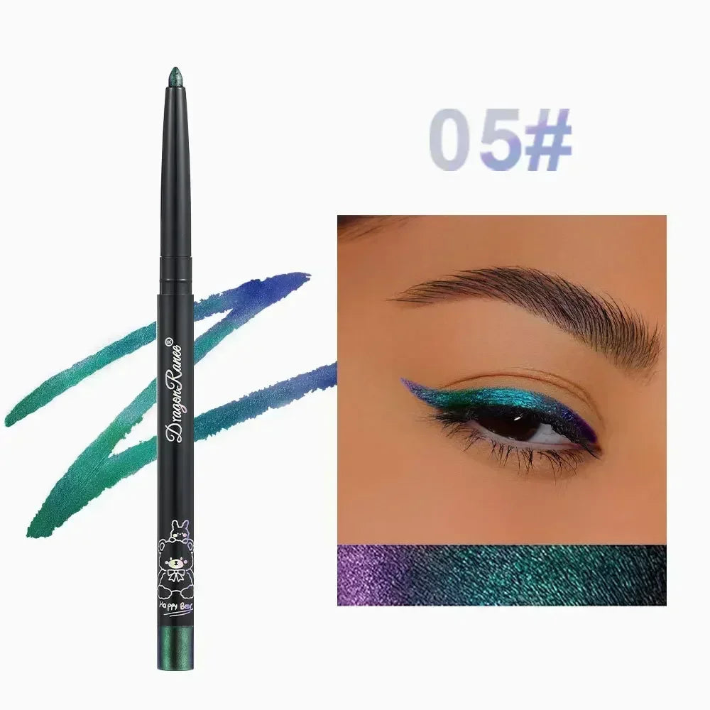 Glitter Aurora Eyeliner Pen Multi Chrome Eye Liner Lasting Shiny Eyeshadow