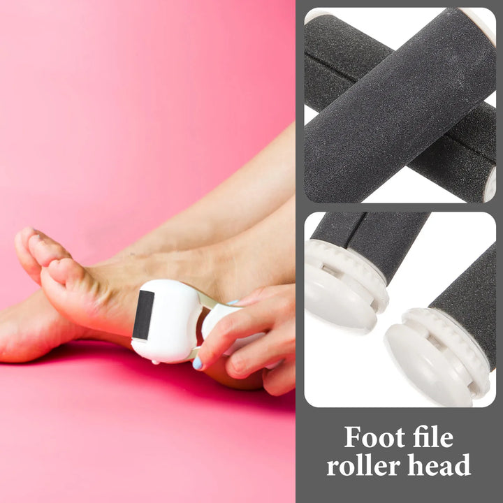 Foot File Roller Head Replacement Refill for Electric Foot d Skin Remover