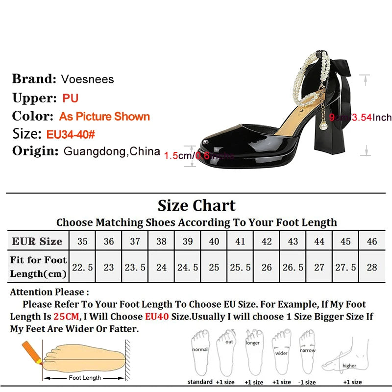 Toe Sandals Women 9CM Thick High Heel Summer Party Dress Shoes