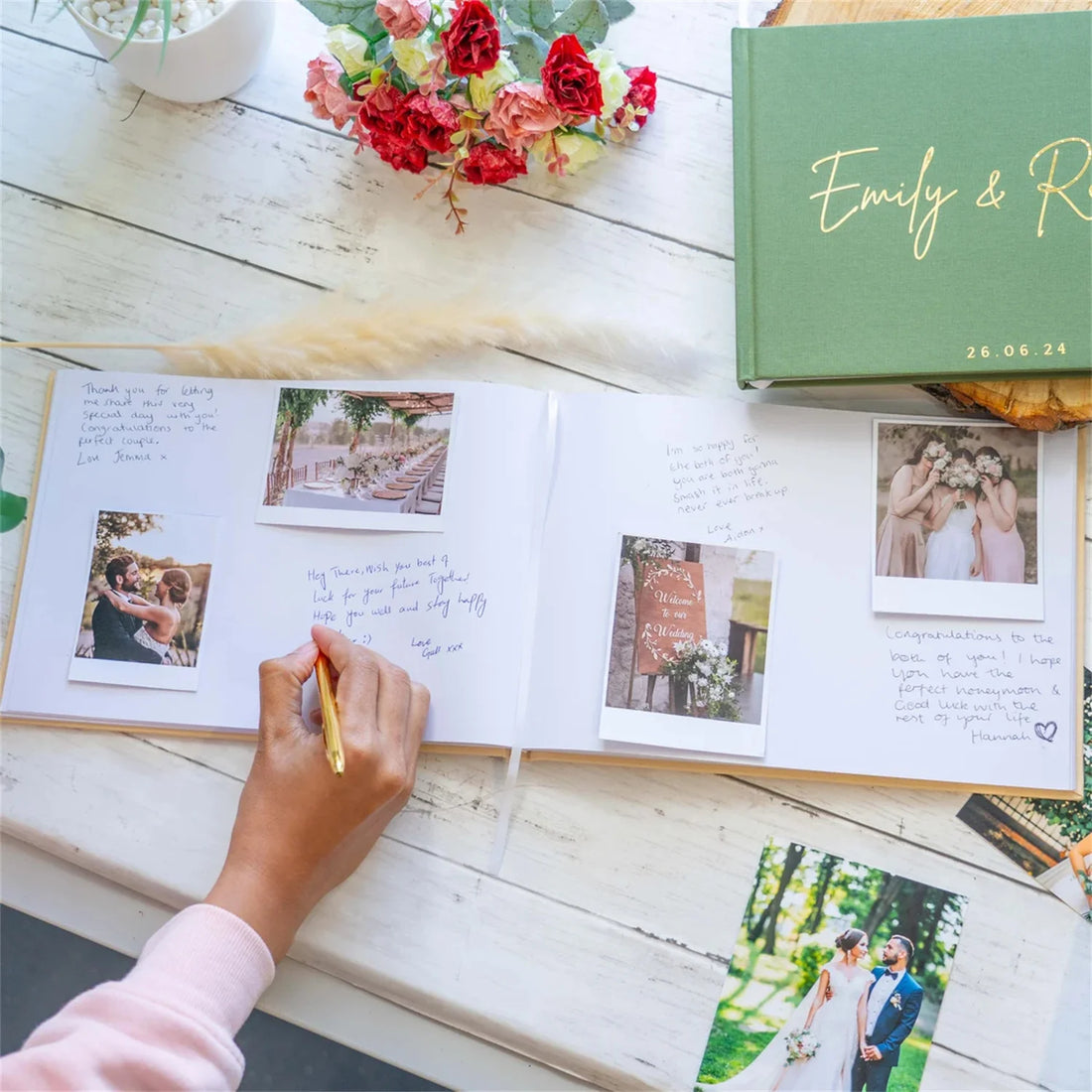 Wedding Guest Book And So The Adventure Begins Custom Sign