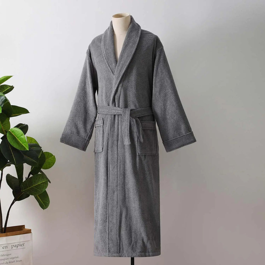 100% Cotton Towel Kimono Robes Women New Arrived Hooded Nightgown