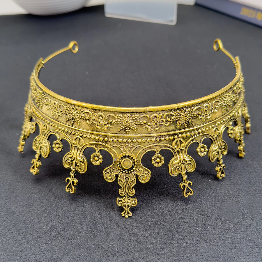Exquisite Luxury Crown, Wedding Party Headpiece, Bride Princess Tiara