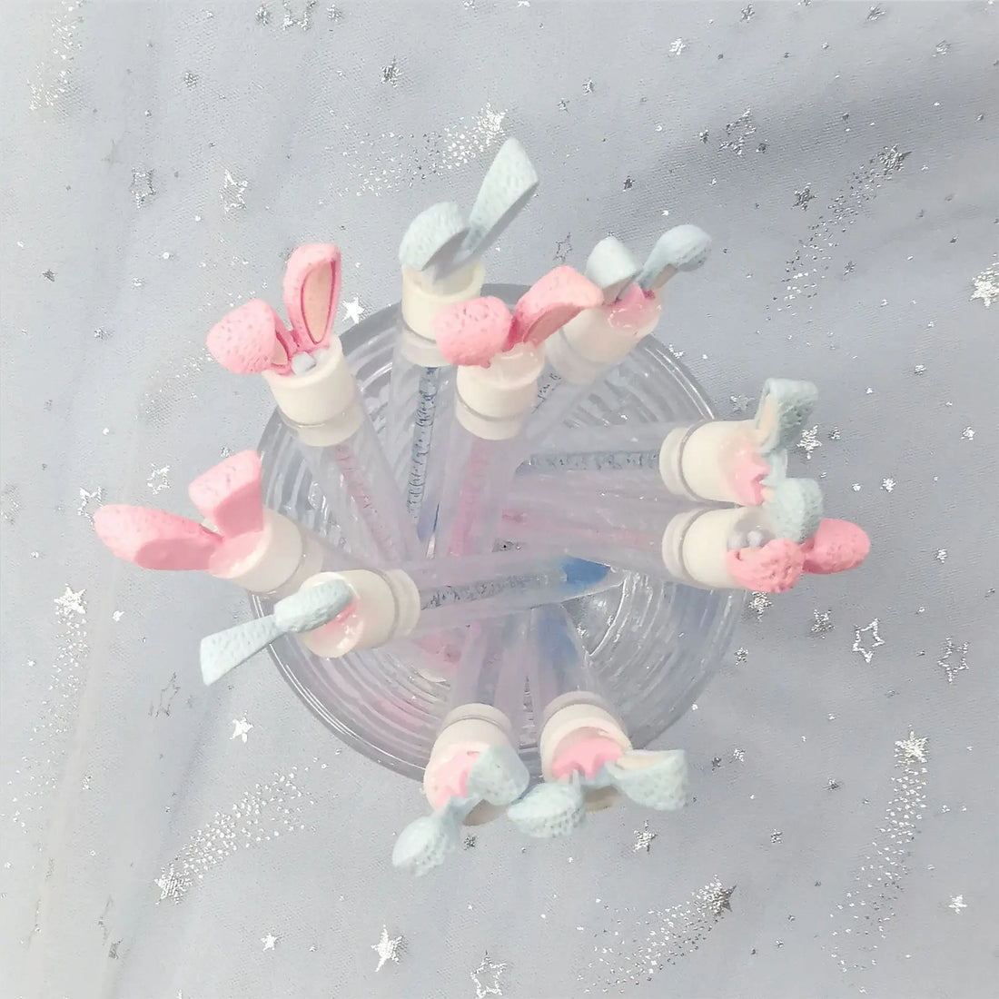 Reusable Eyelash Brush Tube Eyebrow Brush Replaceable Dustproof
