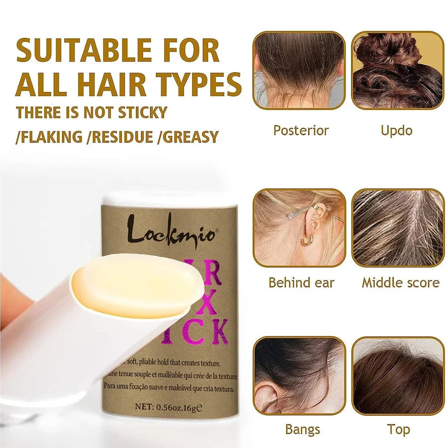 LOCKMIO Women Hairstyle Kit Hair Wax Stick Edge Control Gel Hair