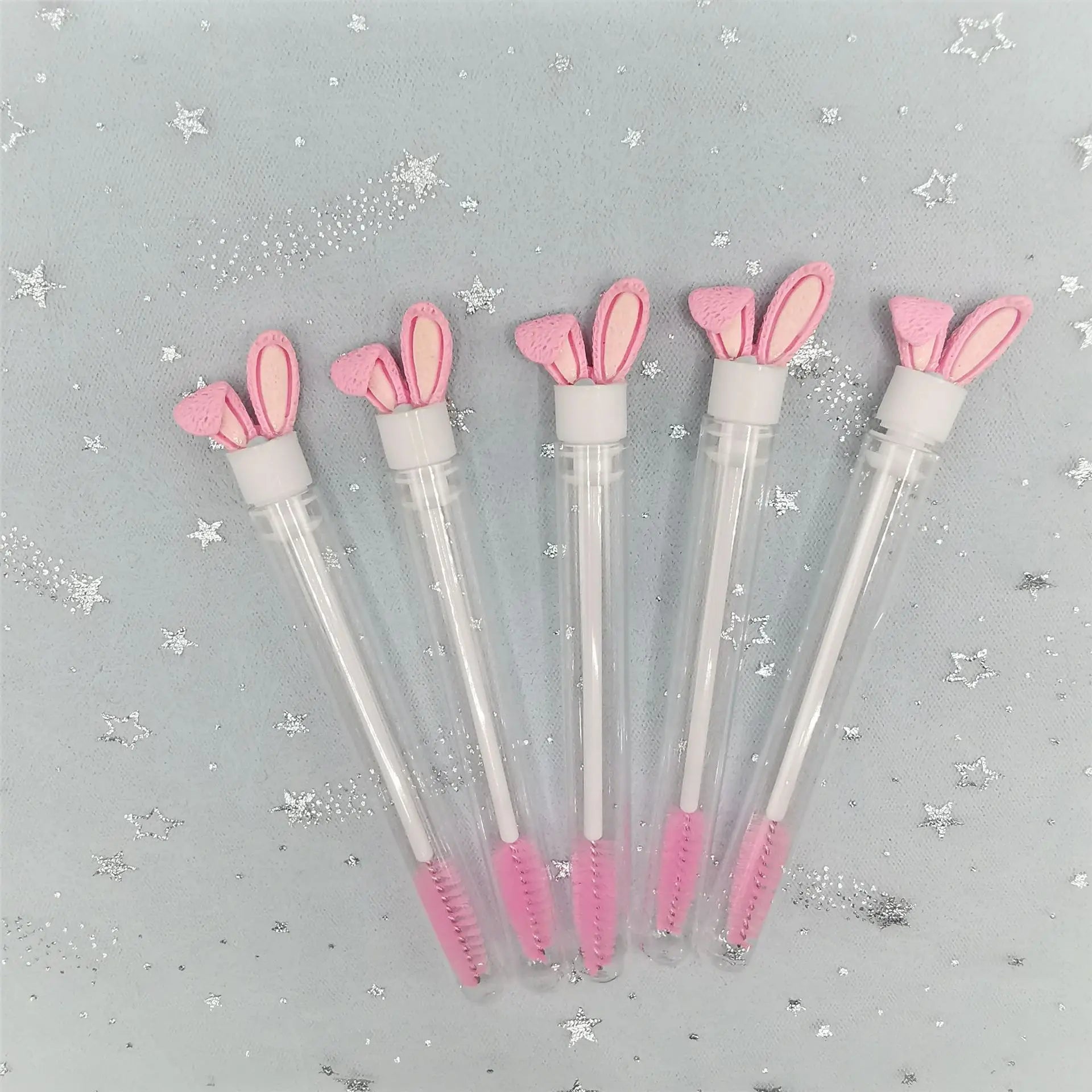 Reusable Eyelash Brush Tube Eyebrow Brush Replaceable Dustproof