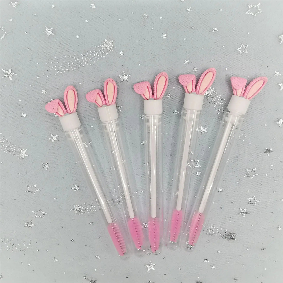 Reusable Eyelash Brush Tube Eyebrow Brush Replaceable Dustproof