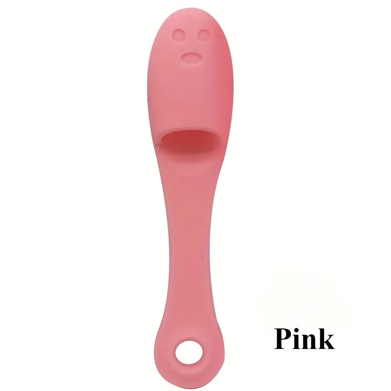 1PC soft silicone nose brush, clean the face, remove blackheads brush