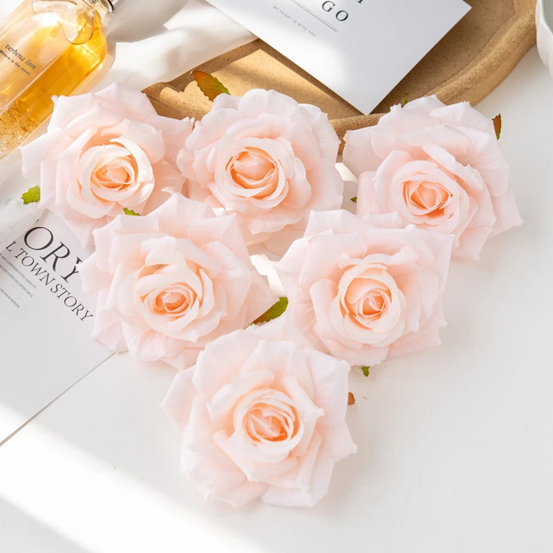 Wholesale Artificial Flowers for Scrapbook Christmas Home Decor Wedding Garden