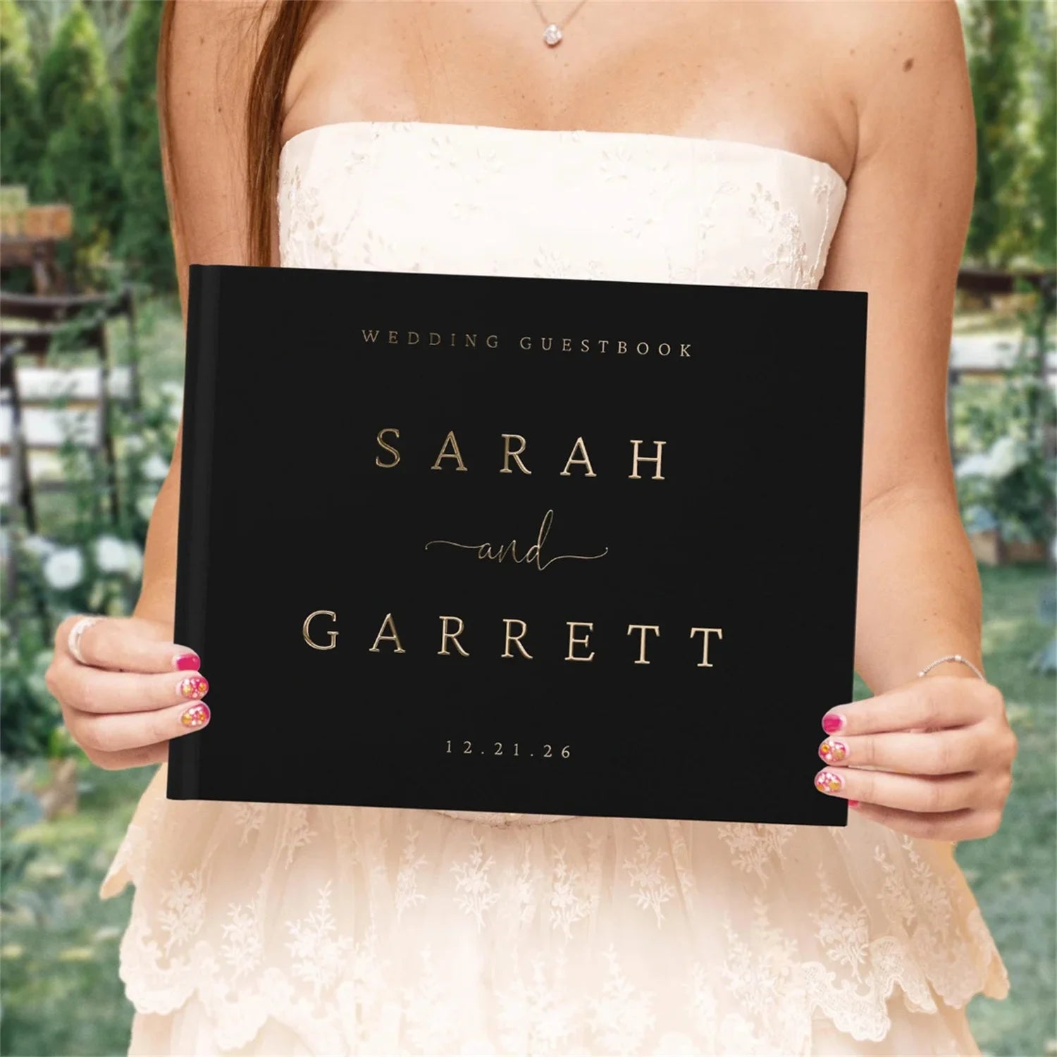 Wedding Guest Book And So The Adventure Begins Custom Sign
