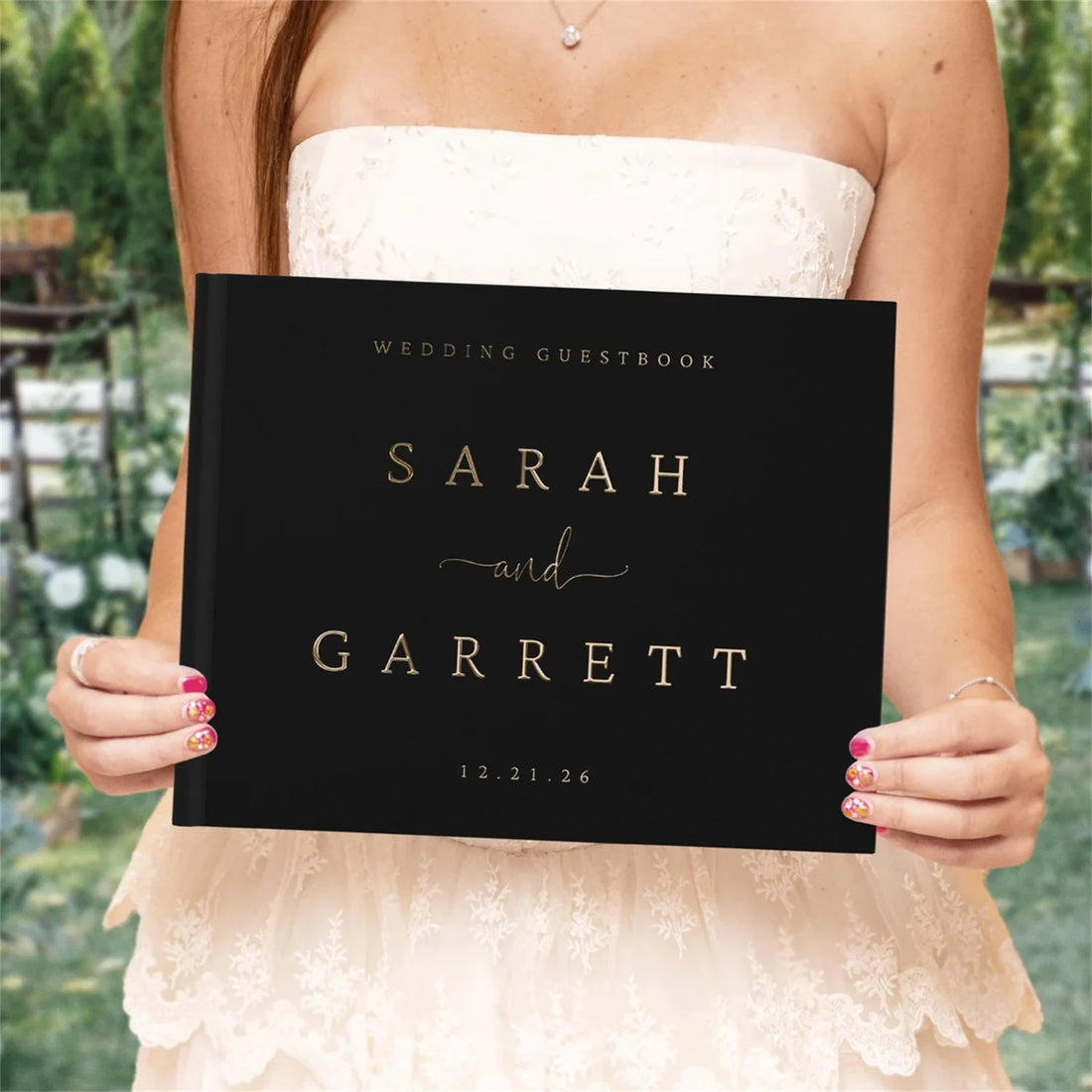 Wedding Guest Book And So The Adventure Begins Custom Sign