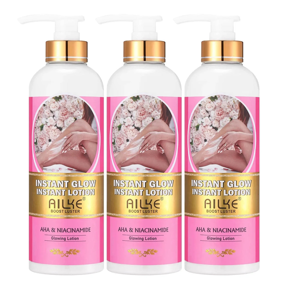AILKE Natural Skin Brightening Set, Clean Darkness Improve and Dry Skin