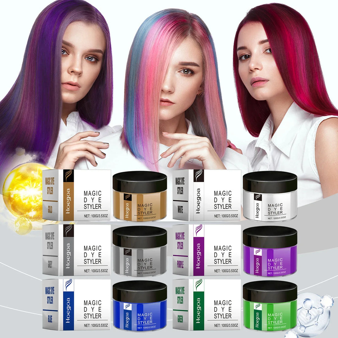 Permanent Hair Dye Wax Nourish Hair Ends Prevent Dry Breakage Cream
