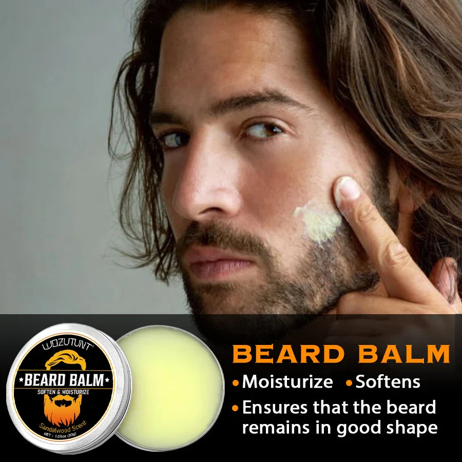 Beard Grooming Spray Facial Hair Beard Heat Protection Spray Protect Beard